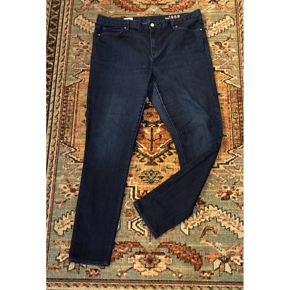 Gap 1969 Women's Jeans High Rise Skinny 34 Long